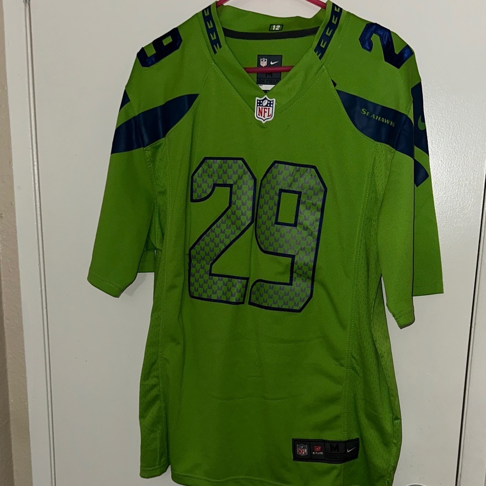 NFL Lime Green Seahawks Jersey